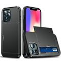 iPhone 13 Pro Hybrid Cover med Glidende Kortslot