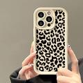 iPhone 13 Pro TPU-cover med leopardprint - hvid