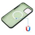 iPhone 13 Pro Max Liquid Silikone Cover - MagSafe Kompatibel - Mørkegrøn