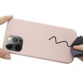 iPhone 13 Pro Max Liquid Silikone Cover - MagSafe Kompatibel - Pink