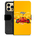 iPhone 13 Pro Max Premium Flip Cover med Pung - Formel 1-bil