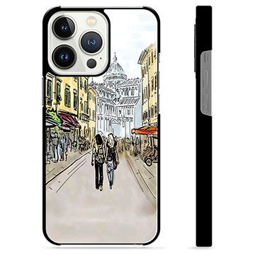 iPhone 13 Pro Beskyttende Cover - Italiensk Gade