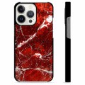 iPhone 13 Pro Beskyttende Cover - Rød Marmor