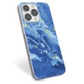 iPhone 13 Pro TPU Cover - Farverig Marmor