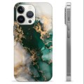 iPhone 13 Pro TPU Cover - Jade Marmor