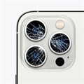 iPhone 13 Pro Max Kamera Linse Glas Reparation - Hvid