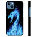 iPhone 13 Beskyttende Cover - Blå Ild Drage