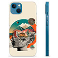 iPhone 13 TPU Cover - Abstrakt Collage