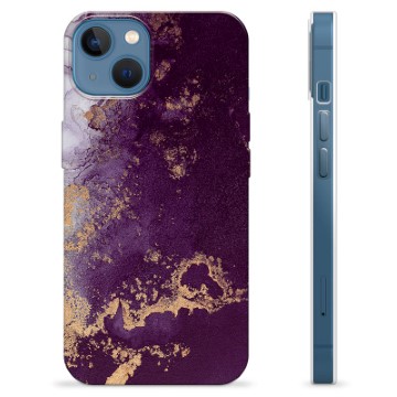 iPhone 13 TPU Cover - Gylden Plomme
