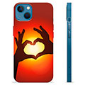 iPhone 13 TPU Cover - Hjertesilhuet