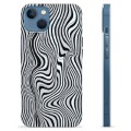 iPhone 13 TPU Cover - Fascinerende Zebra