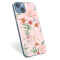 iPhone 13 TPU Cover - Vandfarveblomster