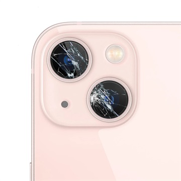 iPhone 13 mini Kamera Linse Glas Reparation - Pink