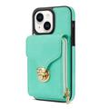 iPhone 14 Alt-i-et cover med pung og rem - Mynte