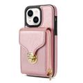 iPhone 14 Alt-i-et cover med pung og rem