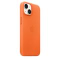 iPhone 14 Apple Læder Cover med MagSafe MPP83ZM/A - Orange