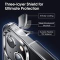 iPhone 14 Hybrid Cover - MagSafe Kompatibel - Gennemsigtig