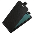 iPhone 14 Plus Vertikal Flip Taske med Kortholder