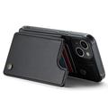 iPhone 14 Plus Caseme C22-etui RFID-kortpung - Sort