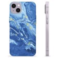 iPhone 14 Plus TPU Cover - Farverig Marmor