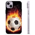 iPhone 14 Plus TPU Cover - Fodbold Flamme