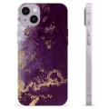 iPhone 14 Plus TPU Cover - Gylden Plomme