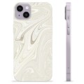 iPhone 14 Plus TPU Cover - Perle Marmor