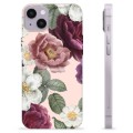iPhone 14 Plus TPU Cover - Romantiske Blomster