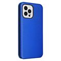 iPhone 14 Pro Max Flip Cover - Karbonfiber