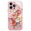 iPhone 14 Pro Max Hybrid Cover med blomsterbuket