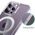 iPhone 14 Pro Max Hybrid Cover - MagSafe Kompatibel - Gennemsigtig