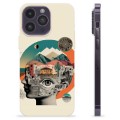 iPhone 14 Pro Max TPU Cover - Abstrakt Collage