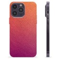 iPhone 14 Pro Max TPU Cover - Ombre Læder