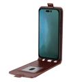 iPhone 14 Pro Max Vertikal Flip Taske med Kortholder
