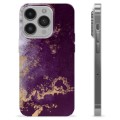 iPhone 14 Pro TPU Cover - Gylden Plomme