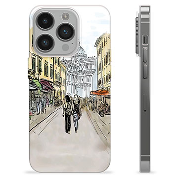 iPhone 14 Pro TPU Cover - Italiensk Gade