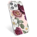 iPhone 14 Pro TPU Cover - Romantiske Blomster