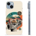 iPhone 14 TPU Cover - Abstrakt Collage