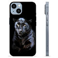 iPhone 14 TPU Cover - Sort Panter
