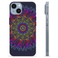 iPhone 14 TPU Cover - Farverig Mandala
