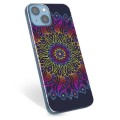 iPhone 14 TPU Cover - Farverig Mandala