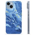 iPhone 14 TPU Cover - Farverig Marmor