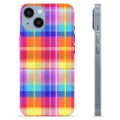 iPhone 14 TPU Cover - Flannel Skjorte