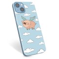 iPhone 14 TPU Cover - Flyvende Gris