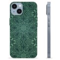 iPhone 14 TPU Cover - Grøn Mandala