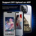 iPhone 15 DIY E-InkCase NFC-etui - hvid
