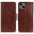 iPhone 15 Elegant Series Pung med Stativfunktion - Brun