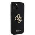 iPhone 15 Guess Perforeret 4G Glitter Logo Cover