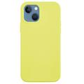 iPhone 15 Liquid Silicone Cover - Gul