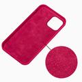iPhone 15 Liquid Silicone Cover - Hot Pink